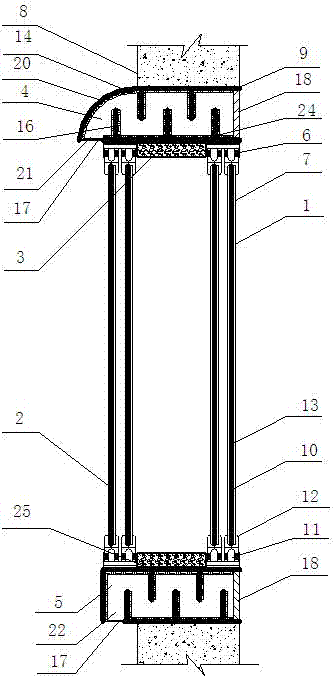 Ventilation and air change sound insulation window