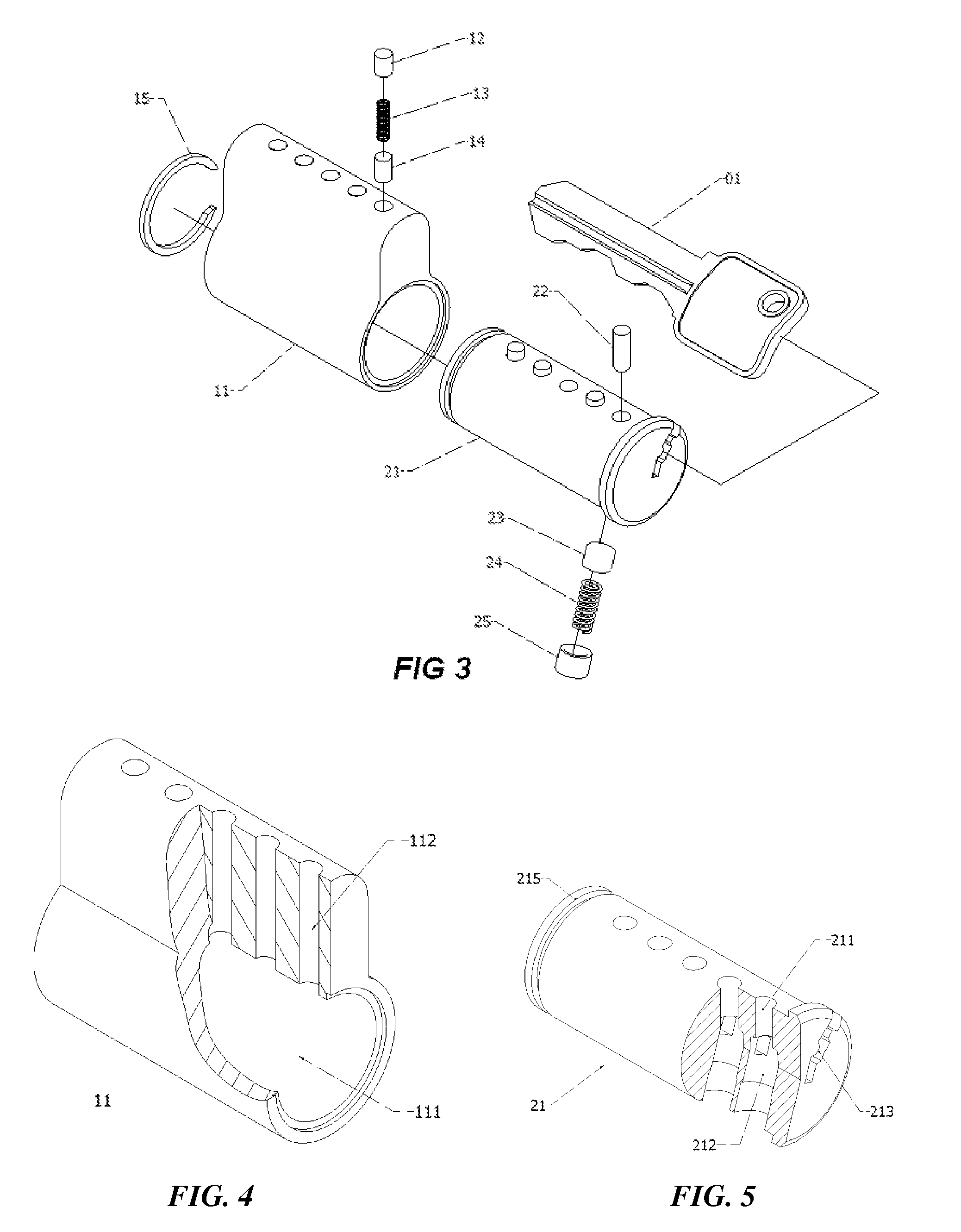 High Security Cylinder Lock