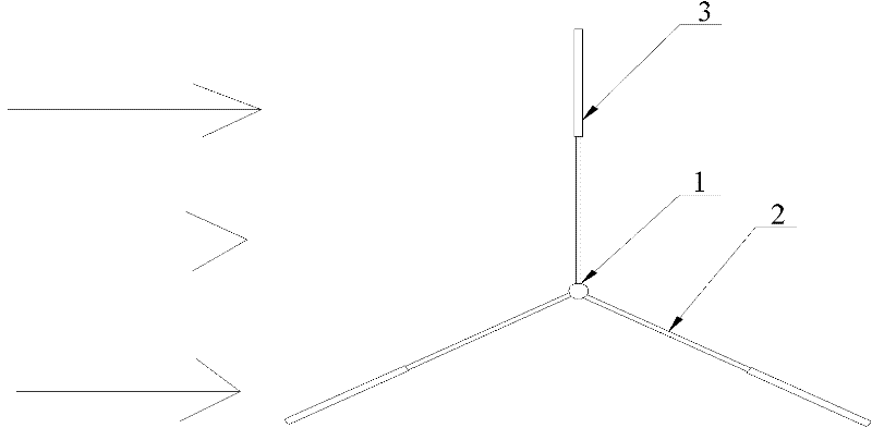 One-way wind energy water stirrer