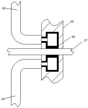 A continuous annealing device for copper wire manufacturing with high safety and reliability