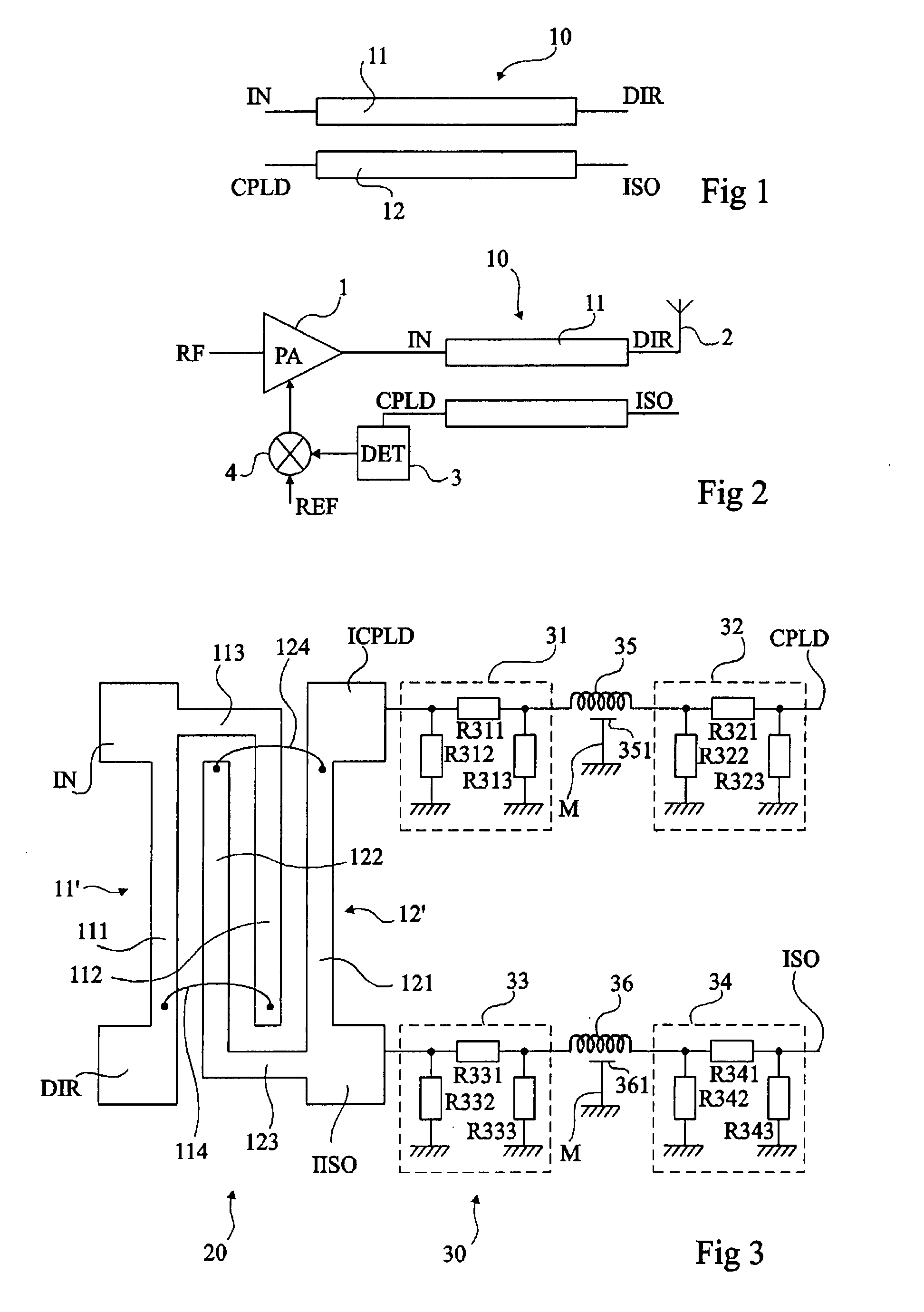 Wide-band directional coupler