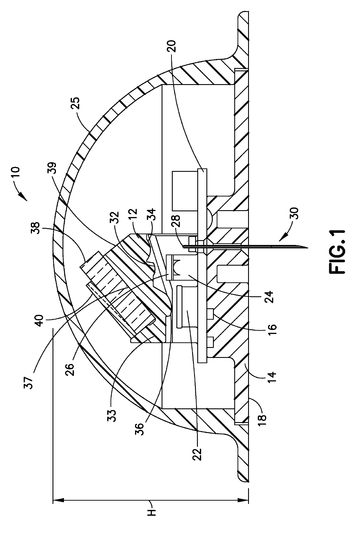 Continuous glucose monitoring on-body sensor