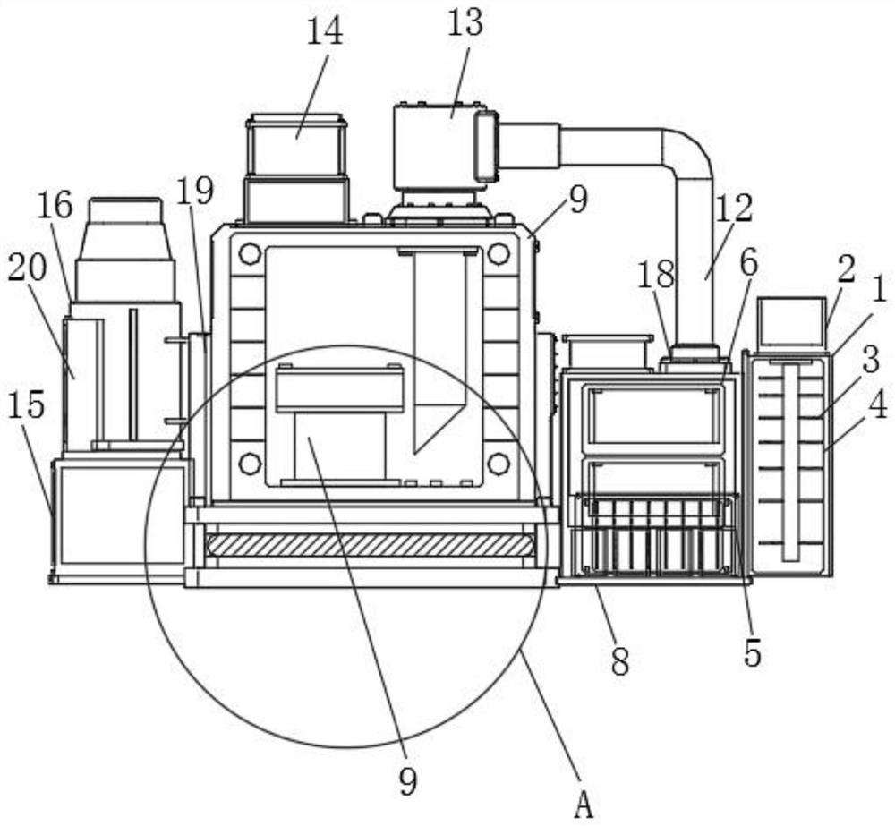 Sewage purification device and application method thereof