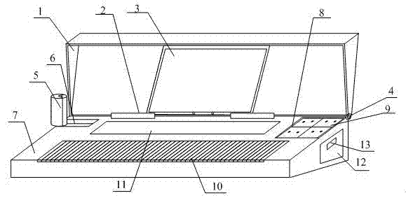 Teaching-used electronic piano