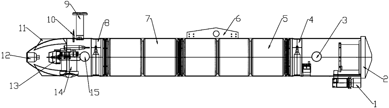 Drifting detection underwater robot device and control method