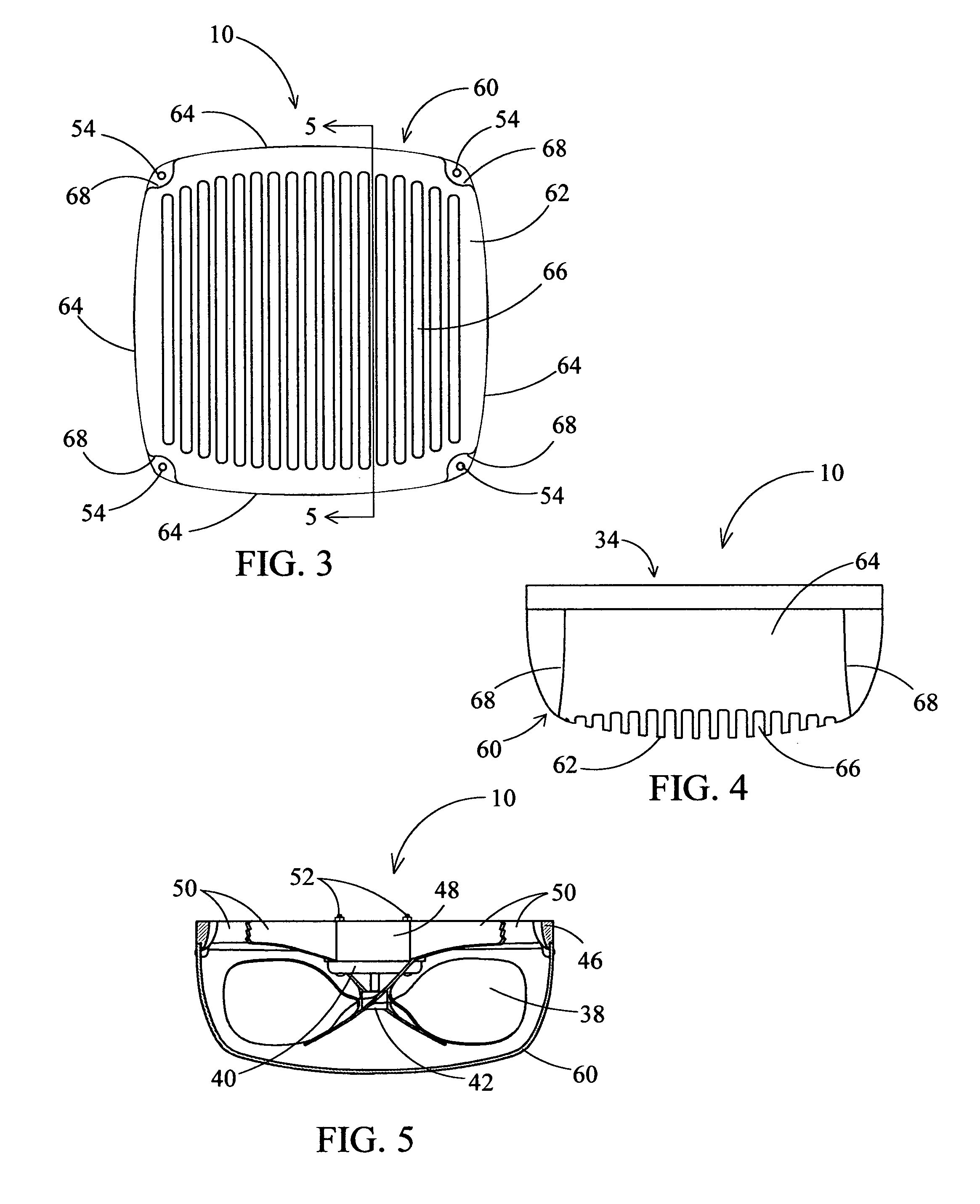 Ceiling mounted fan ventilation device