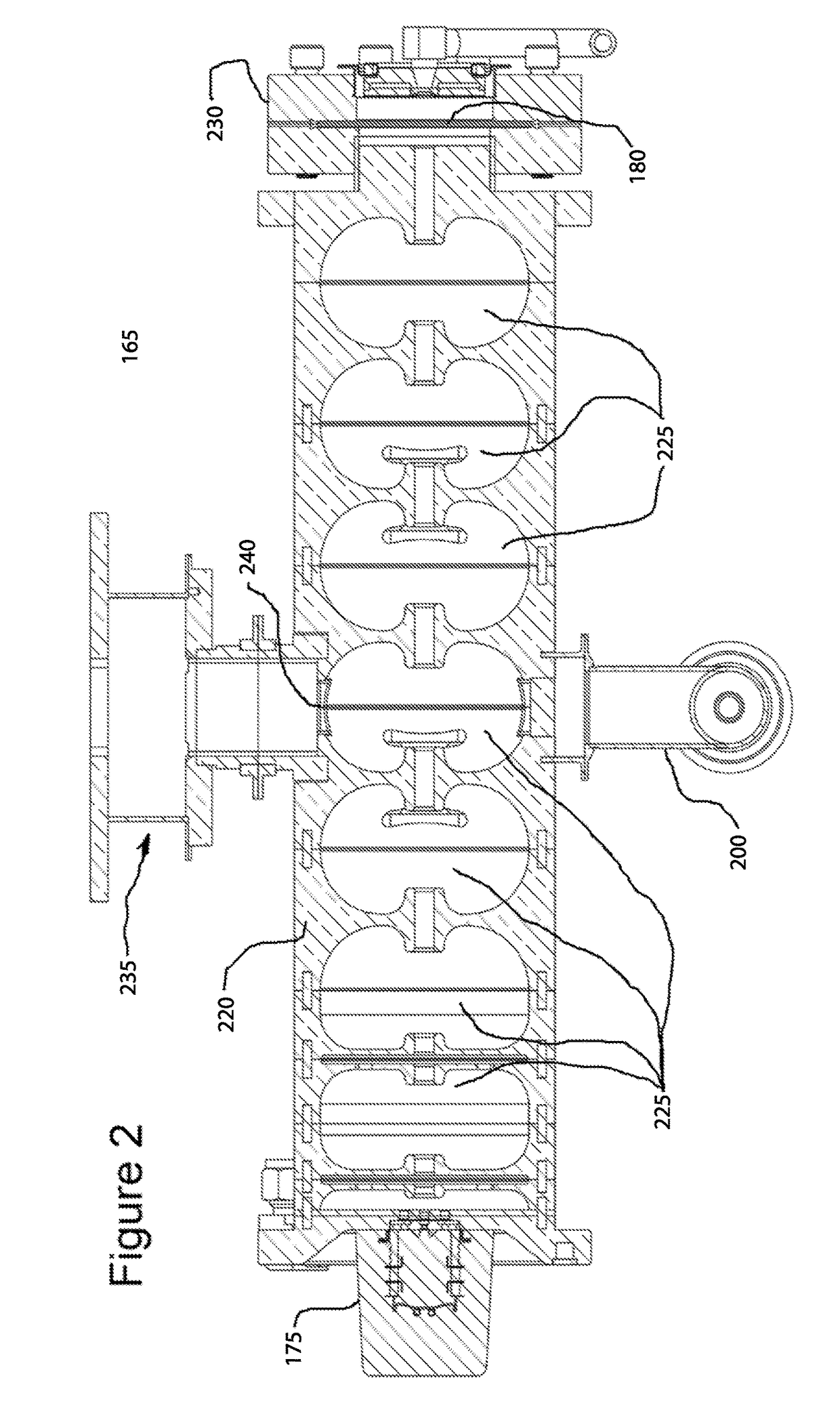 Linear accelerator system with stable interleaved and intermittent pulsing