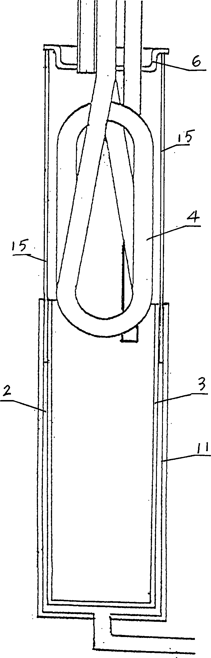 Electric water heater having instant water heating and water storage function