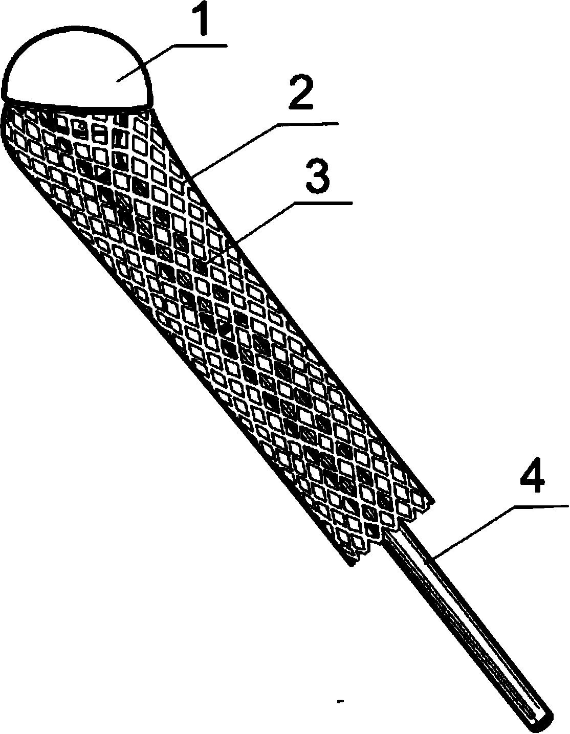 Reconstruction device of humerus or thighbone near end