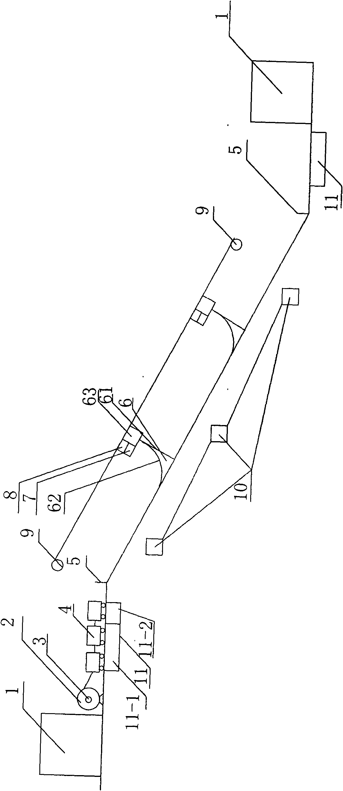 Safety automatic protection system of mining inclined roadway track