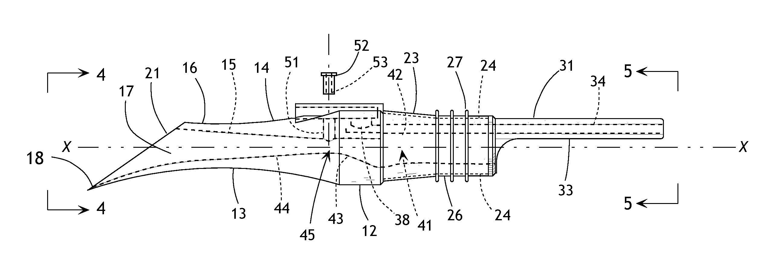 Aerating Pouring Spout with Automatic Closure