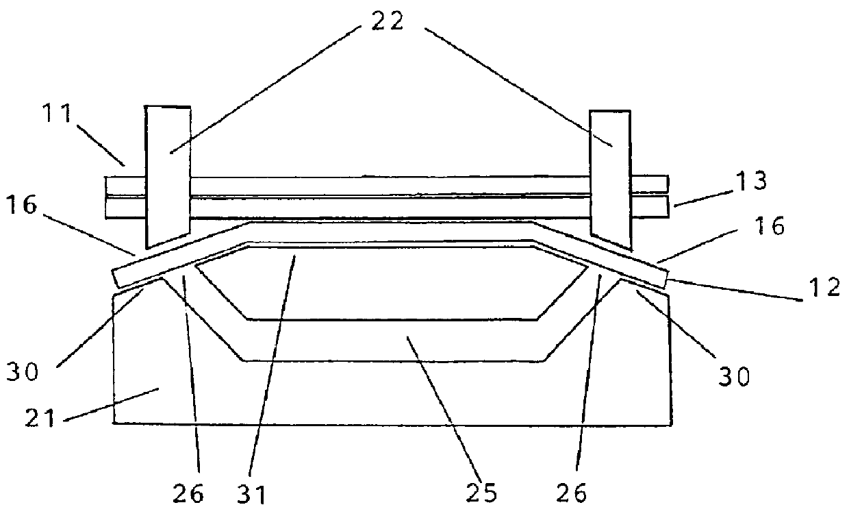 Process and device for selecting a single stacked flat object from a stack and use in packaging of cigarettes