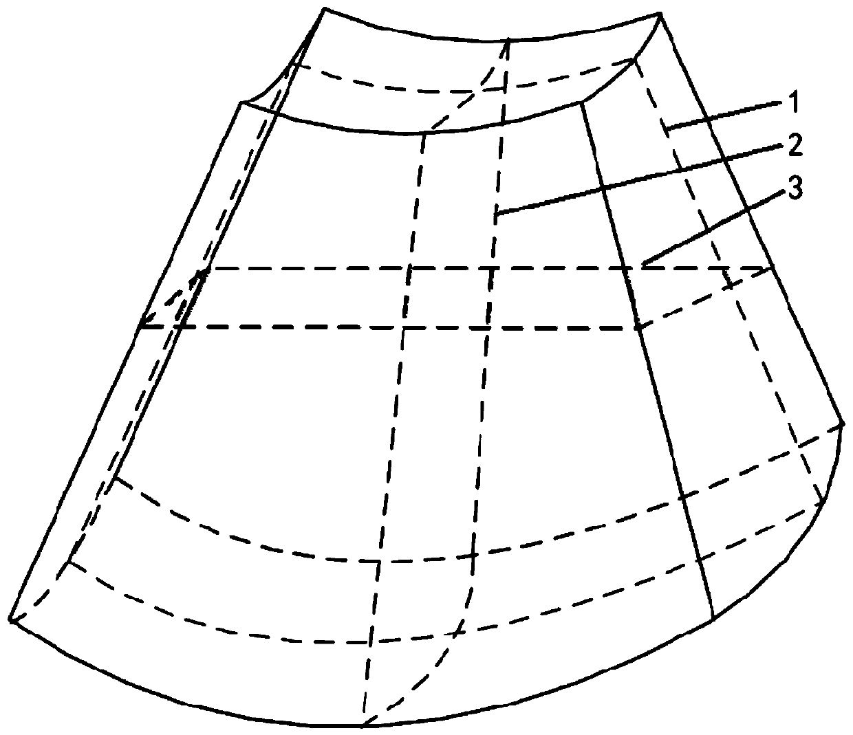 Three-dimensional ultrasonic stereoscopic anatomical map generation method and device