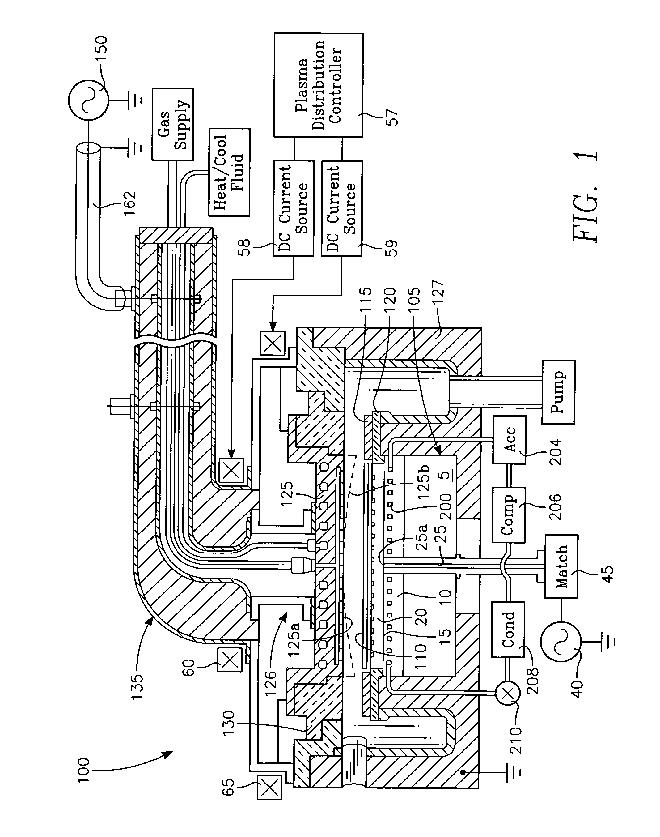 Plasma reactor with feed forward thermal control system using a thermal model for accommodating RF power changes or wafer temperature changes