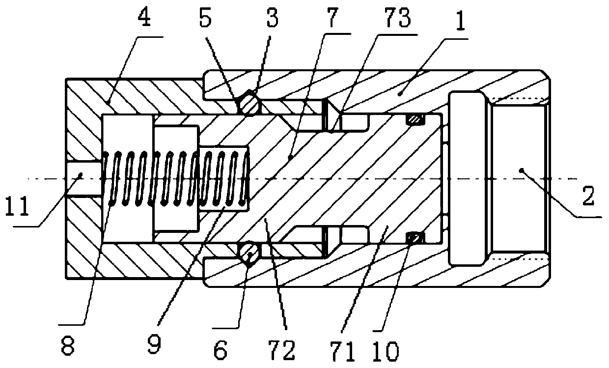 Strong connection and weak unlocking device