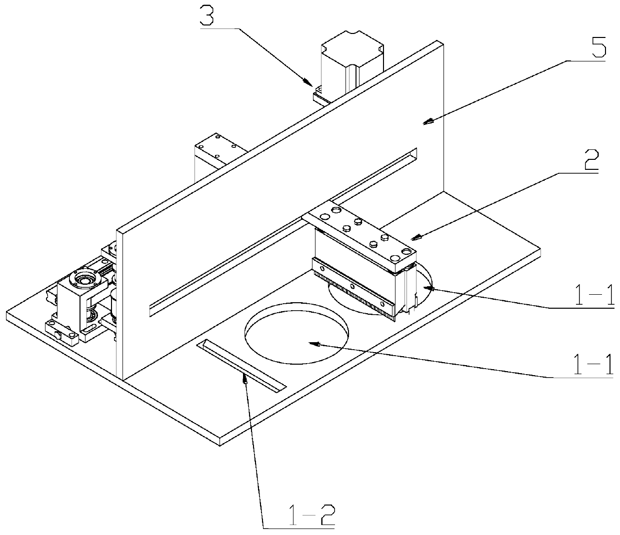 Powder spreading device for SLM type metal 3D printer