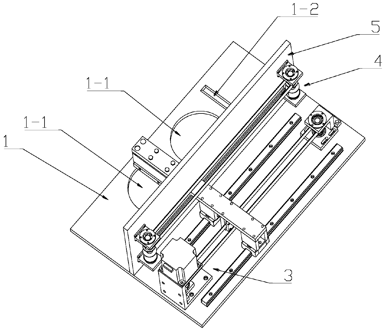 Powder spreading device for SLM type metal 3D printer