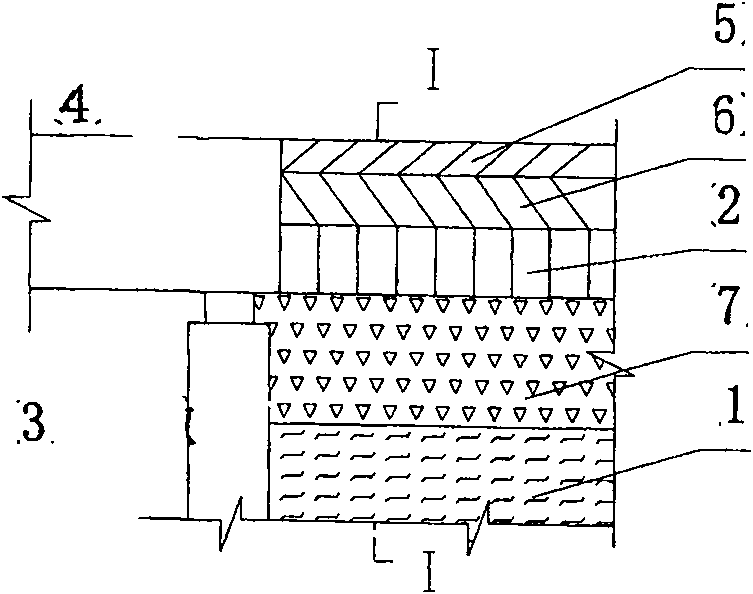 Adjustable deformation and environmental protection device for solving problem of bumping at bridge-head by using waste tire of automobile