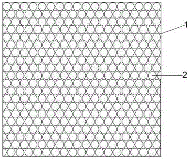 Novel flexible anti-cutting and stab-resistant discrete composite material and preparation method for same