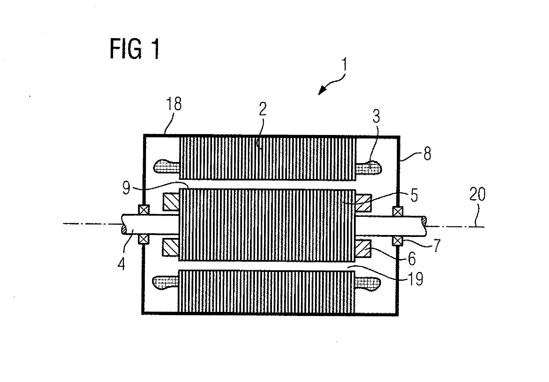 Cage rotor of an asynchronous machine