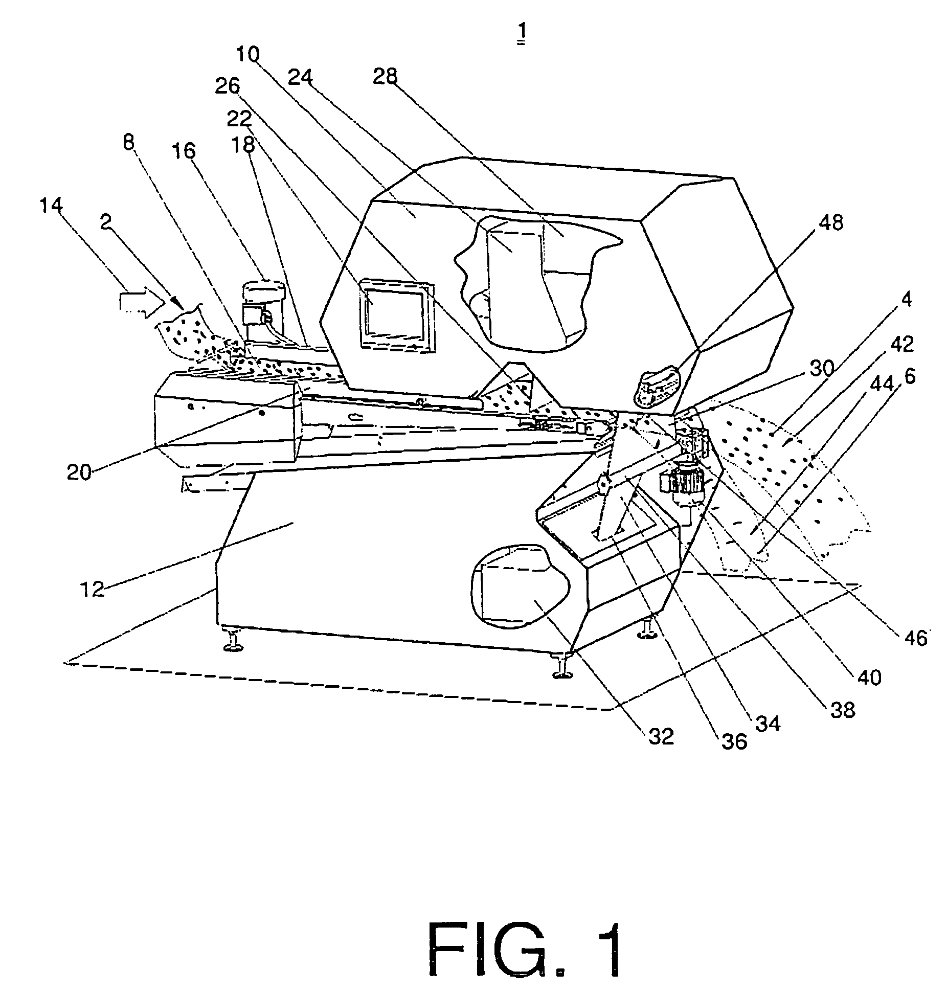 Apparatus and method for classifying and sorting articles