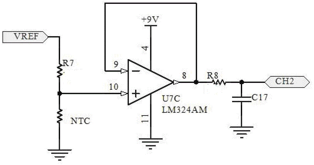 Signal detection circuit of atmospheric ozone sonde