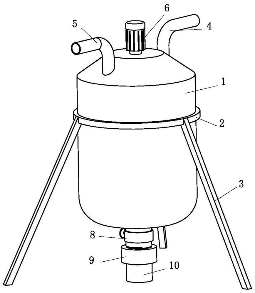 Coiled tube type chemical reaction tank