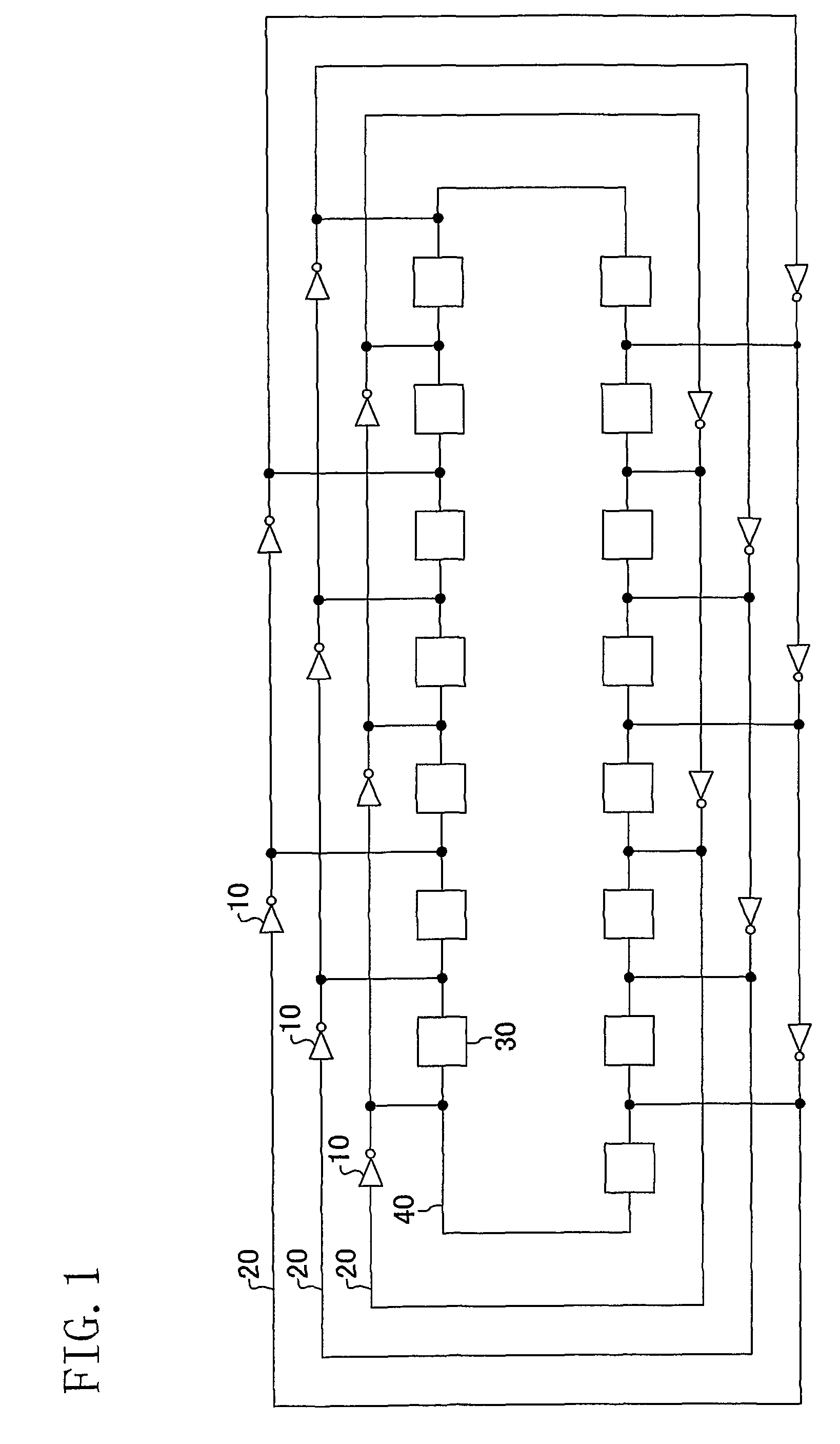 Coupled ring oscillator and method for laying out the same