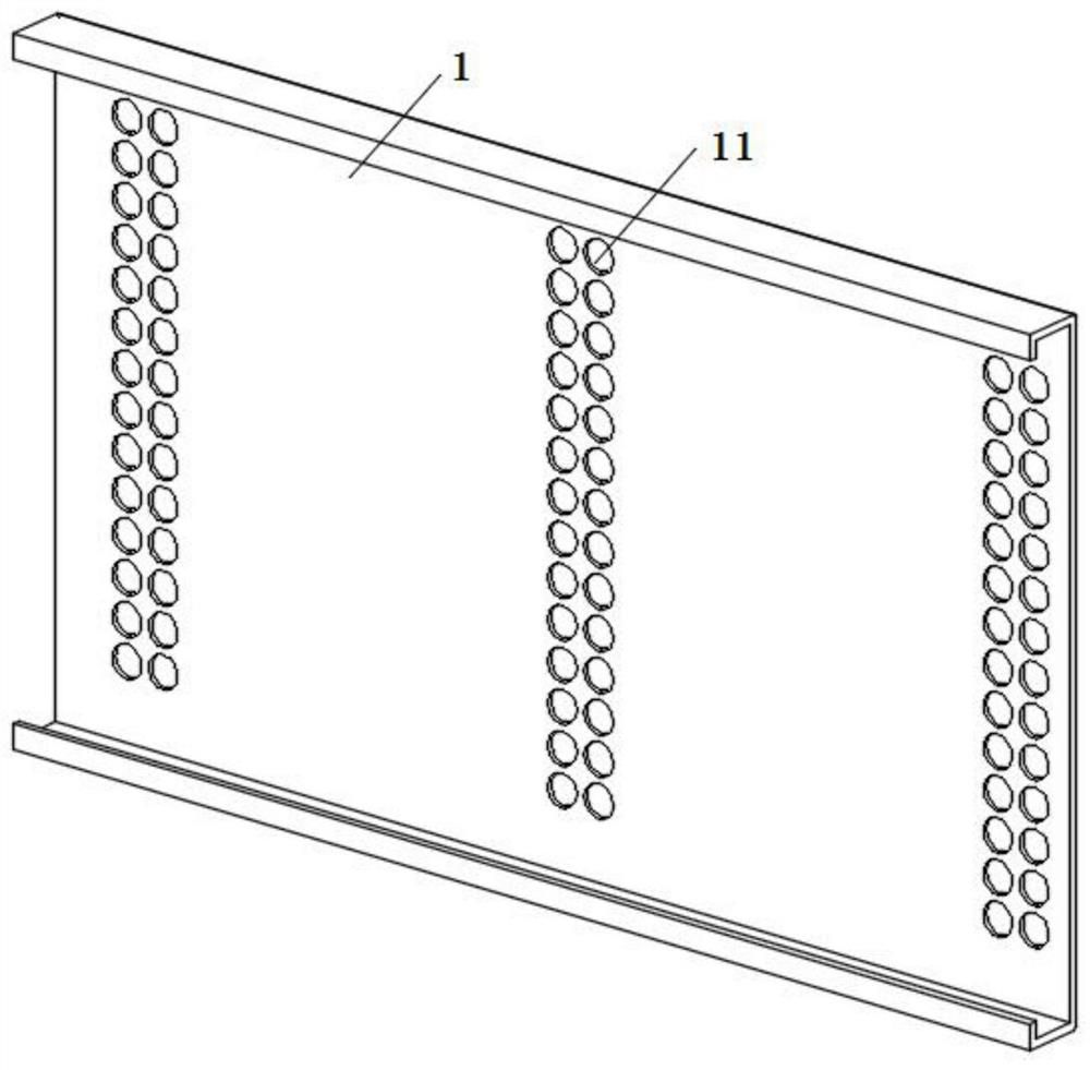 Anti-foaming shrinkage deformation refrigerator door body