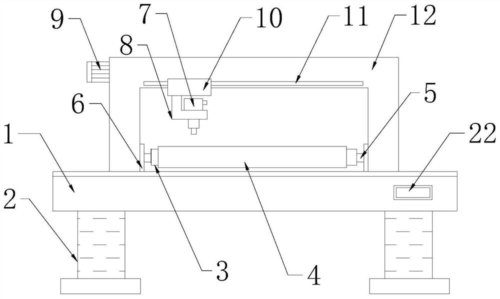 Gluing flattening equipment for wine box processing and processing method thereof