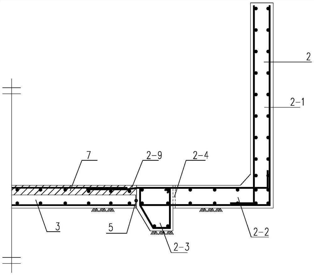 Fabricated integral type concrete pool