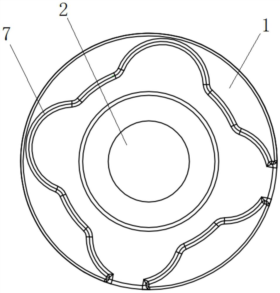 Novel gas engine piston