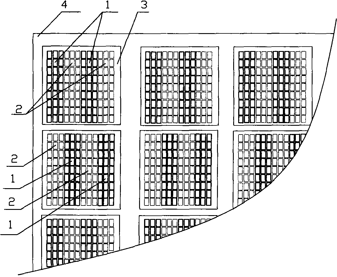 Road traffic dual-color illuminating apparatus