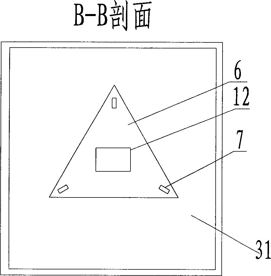 Bridge loading test deflection testing instrument