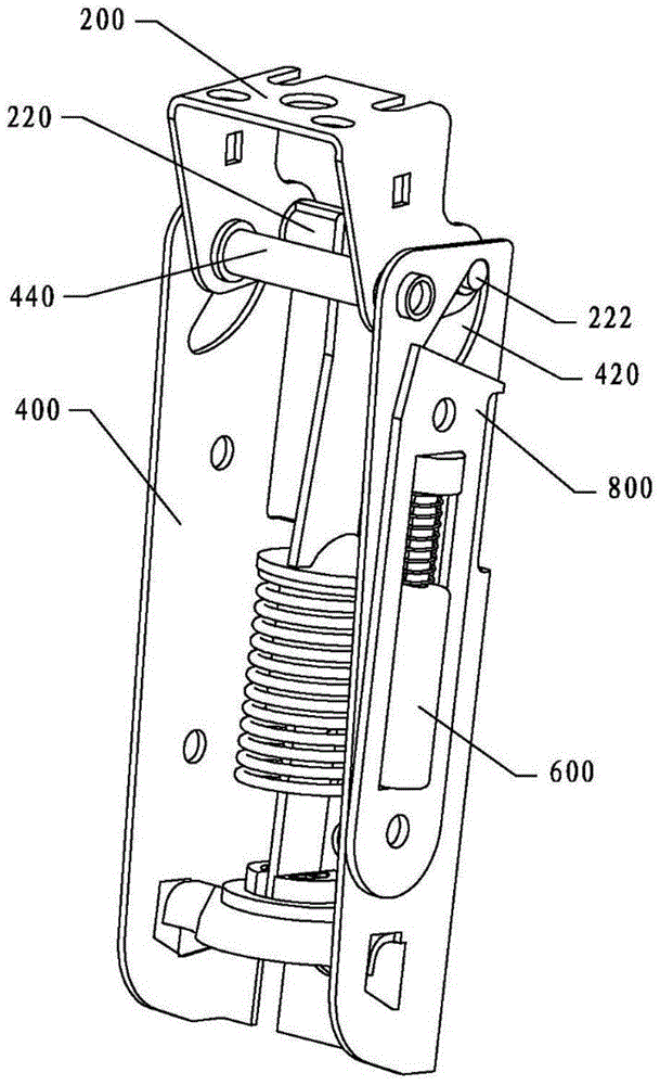 Hinge and refrigerator