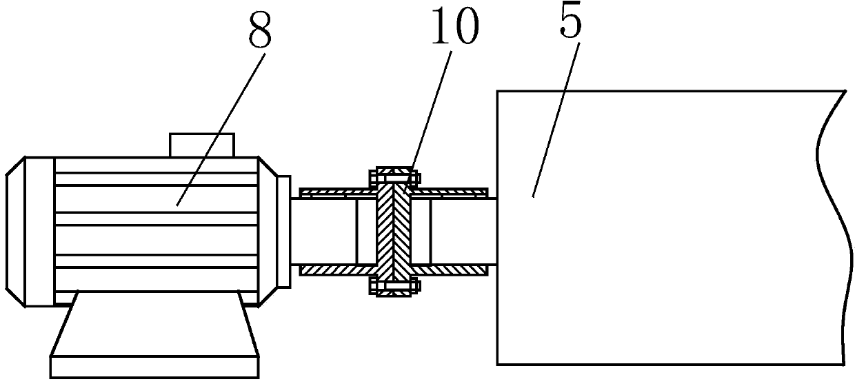 Water curtain producing device