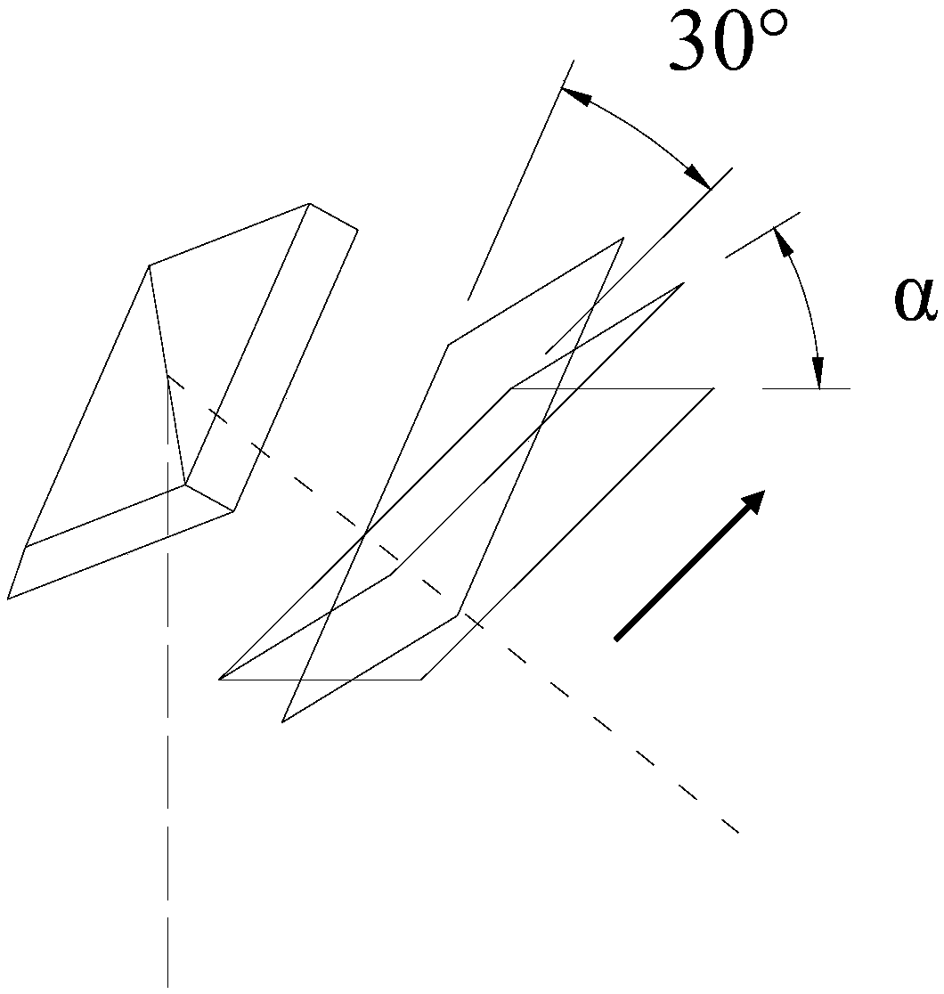 Lamp layout method based on energy conservation and used for equivalent illumination system for road tunnel