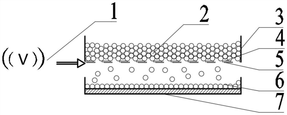 Powder falling control device and method for additive manufacturing