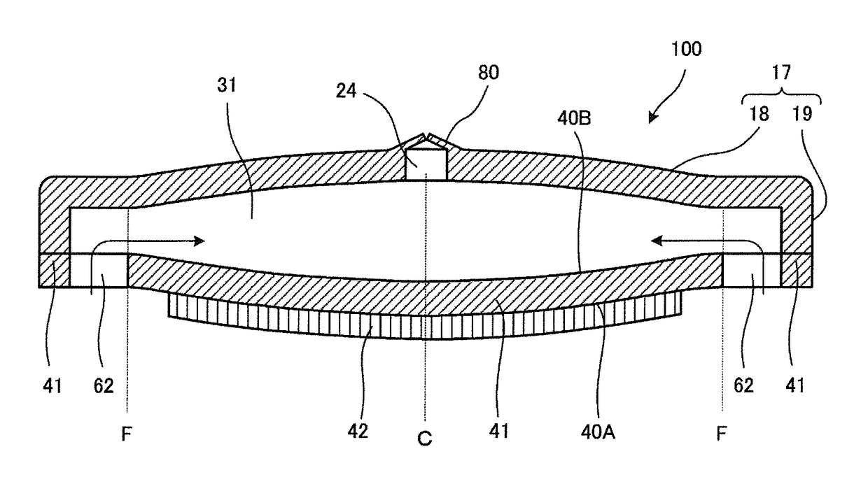 Piezoelectric blower