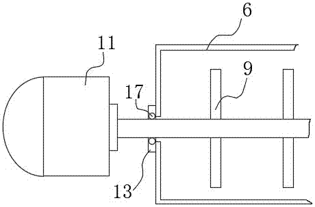 Efficient feeding device for cattle raising