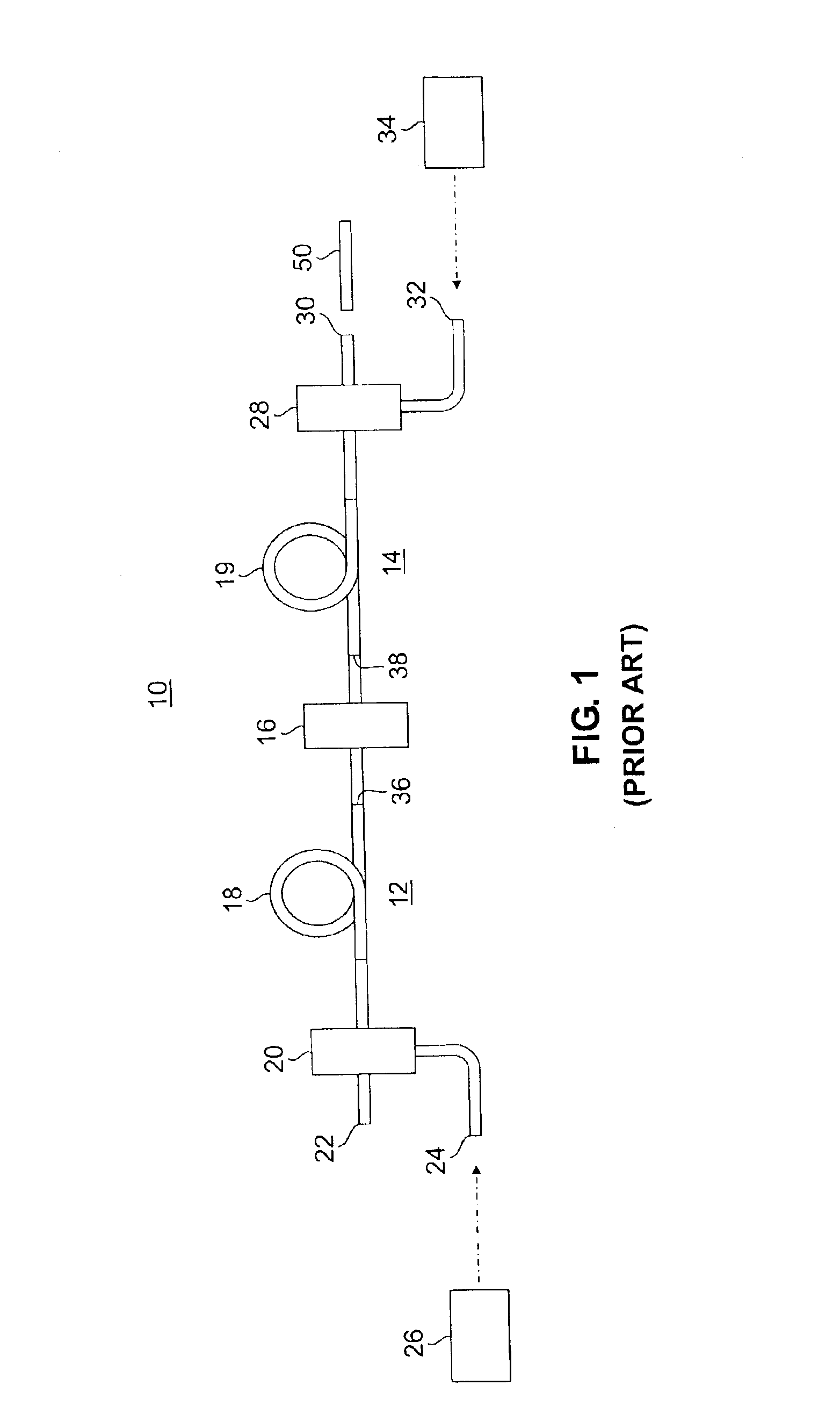 Multistage optical amplifier having a fiber-based amplifier stage and a planar waveguide-based amplifier stage