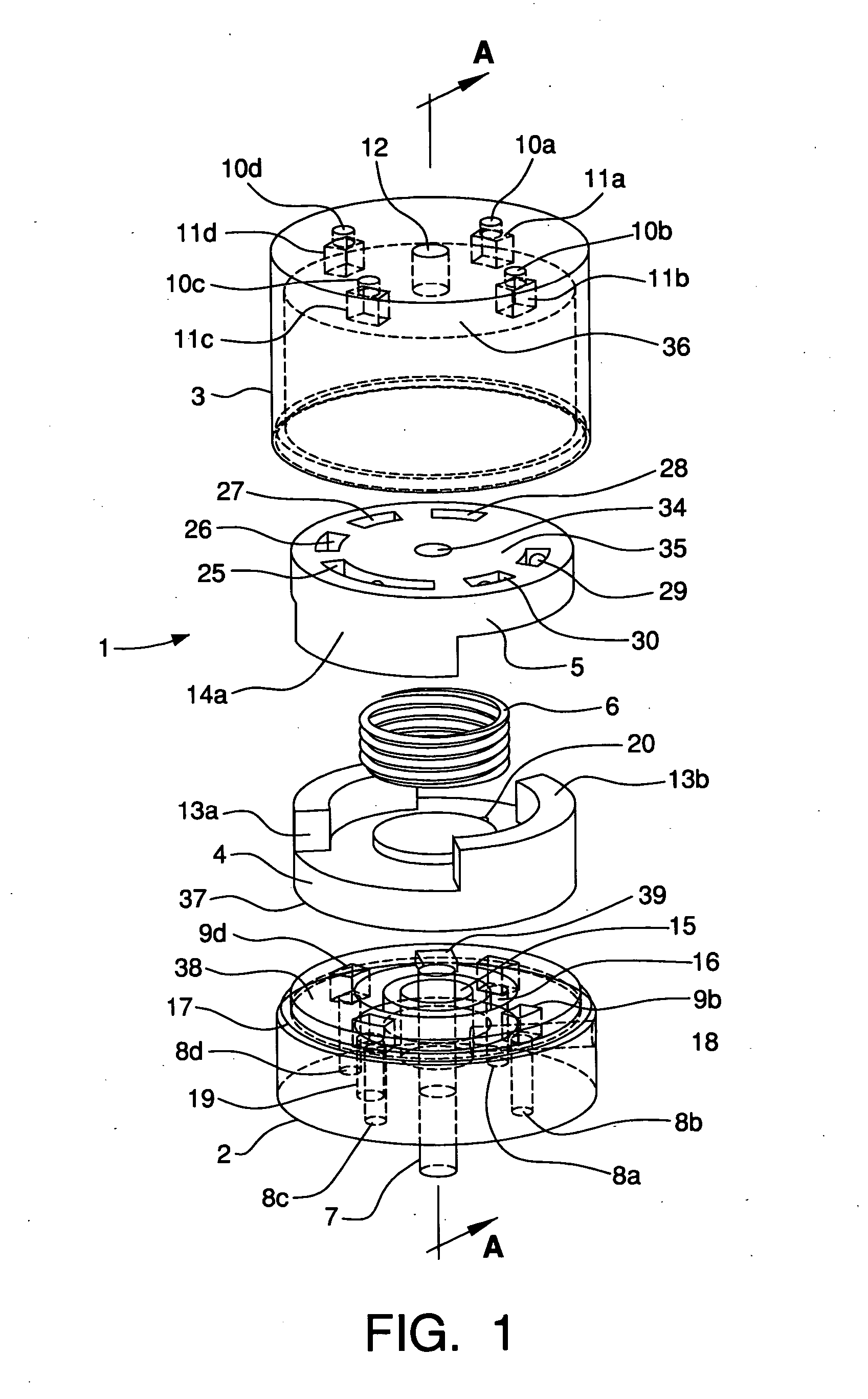 Rotary valve with internal leak control system