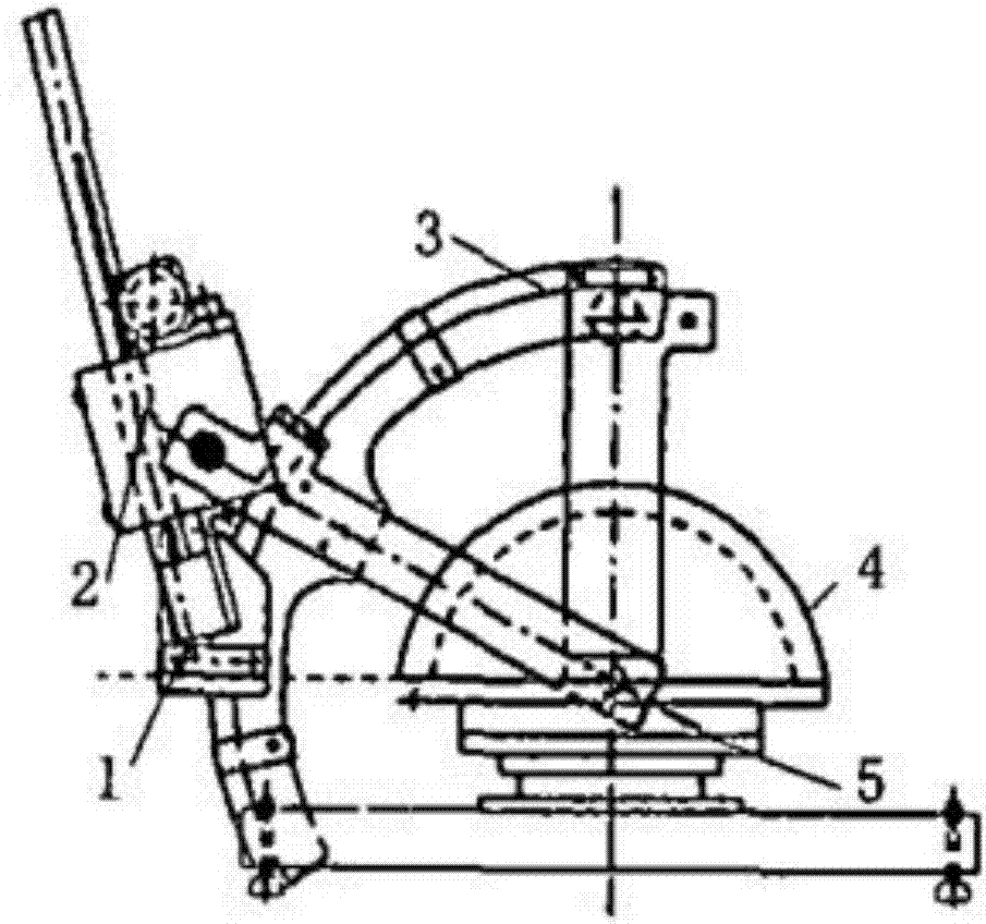 Measurement device for rotary work pieces