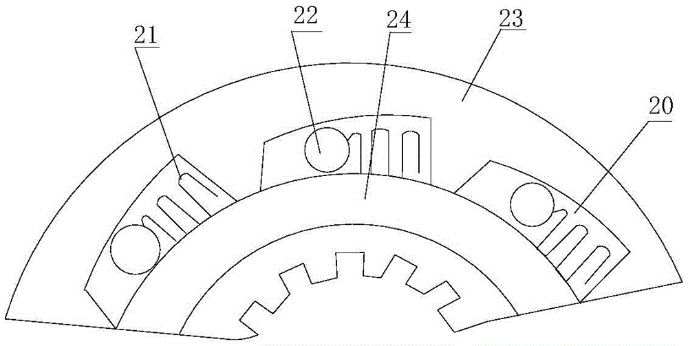 A one-way clutch for clearance adjustment