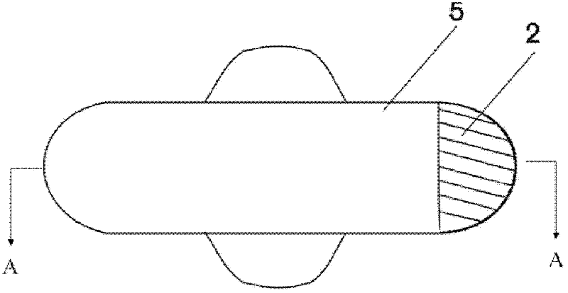 Sanitary napkin with abdomen warming function and processing method thereof