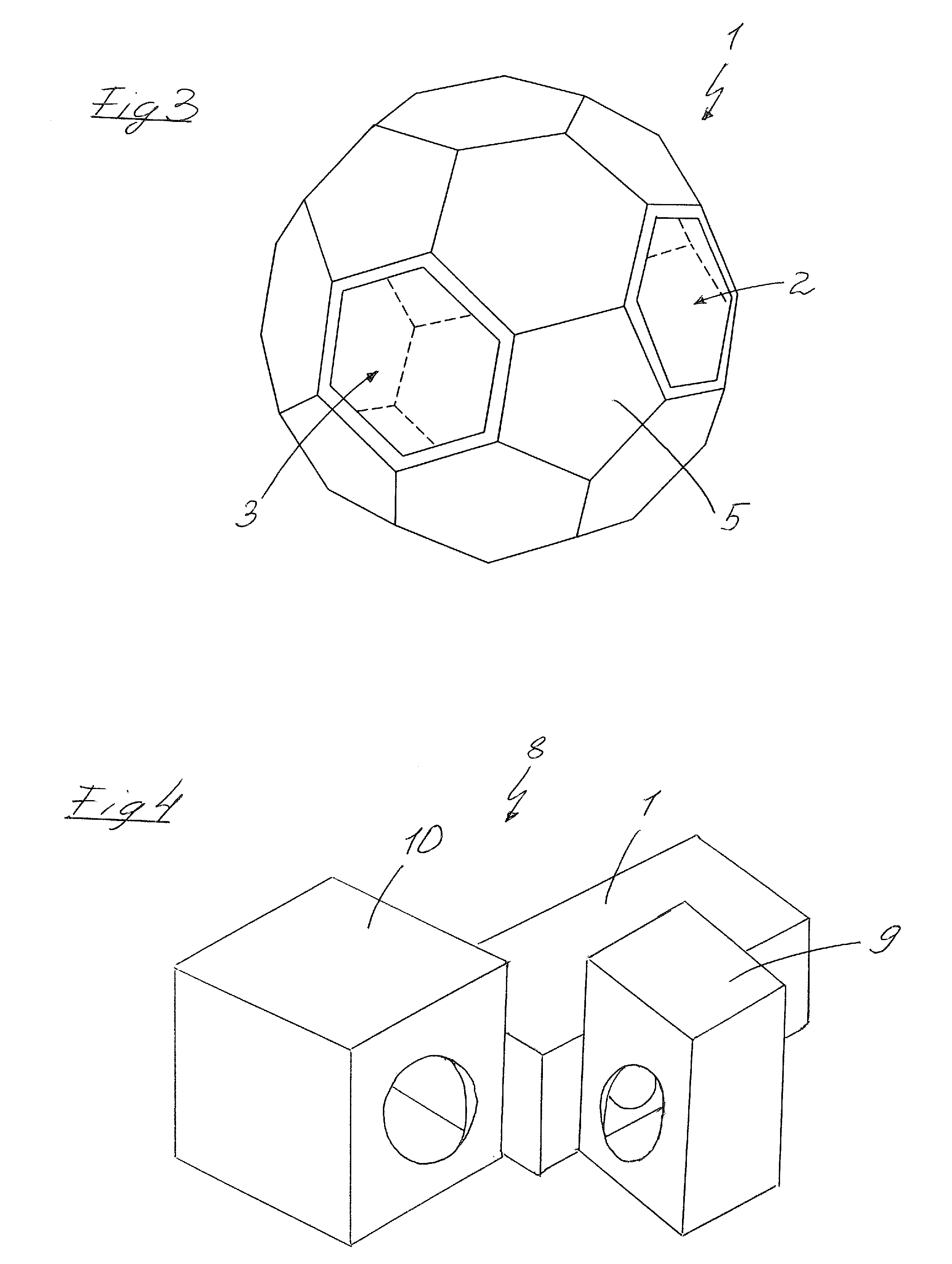 Percussion, wind and rattling instrument and musical-instrument arrangement