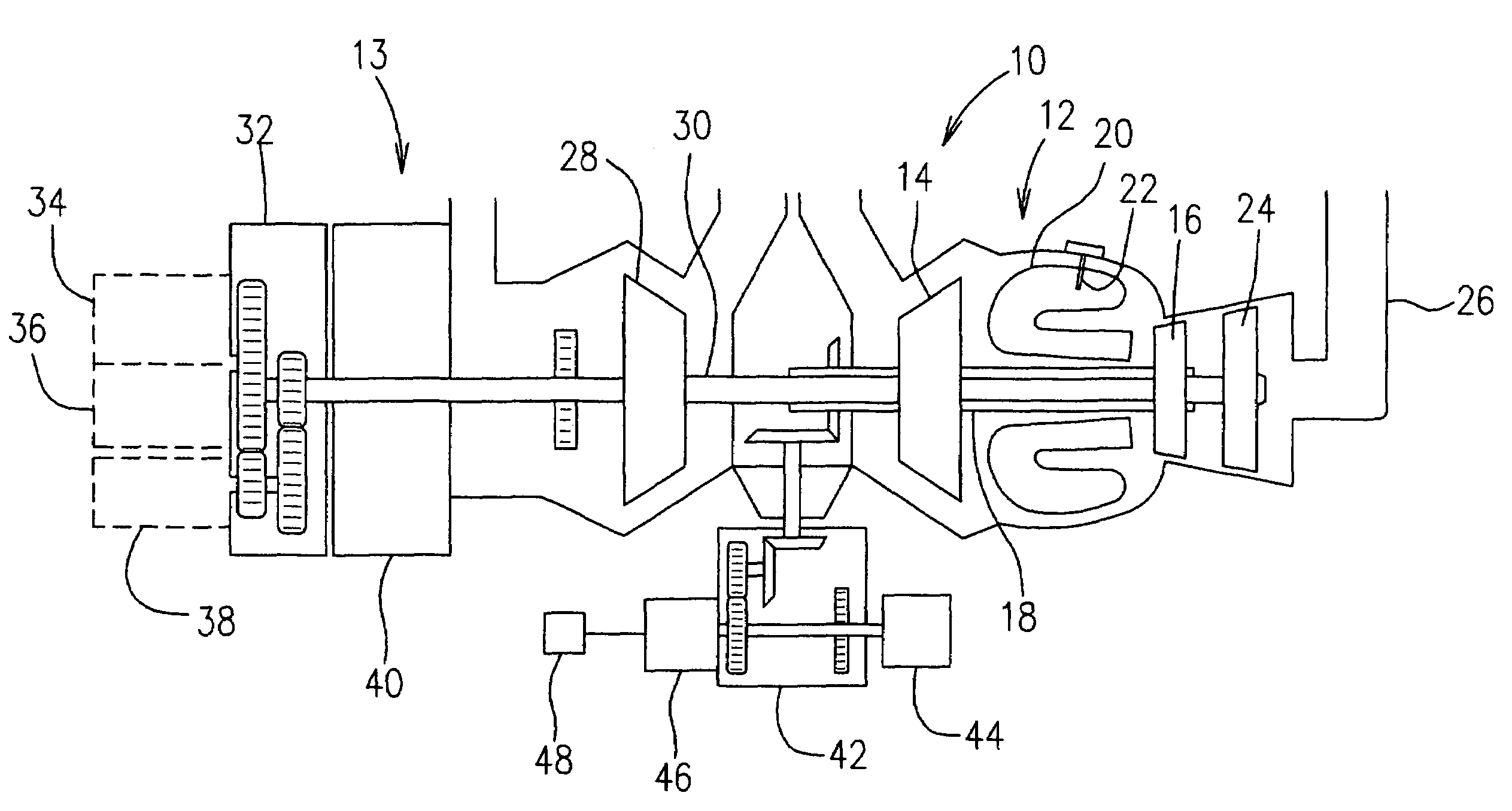 Modulated current gas turbine engine starting system