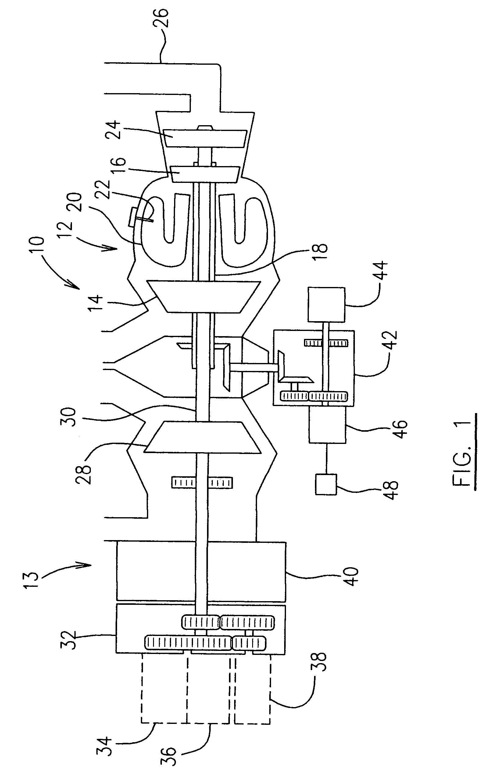 Modulated current gas turbine engine starting system