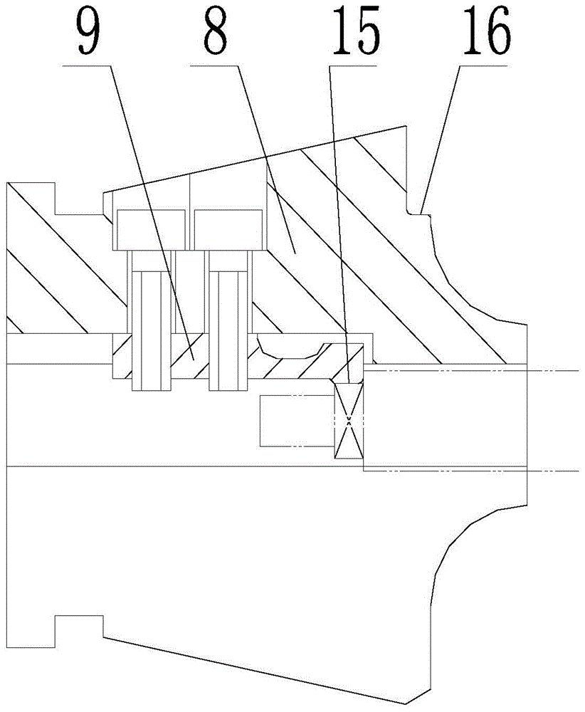 An angular precision positioning centering clamping mechanism