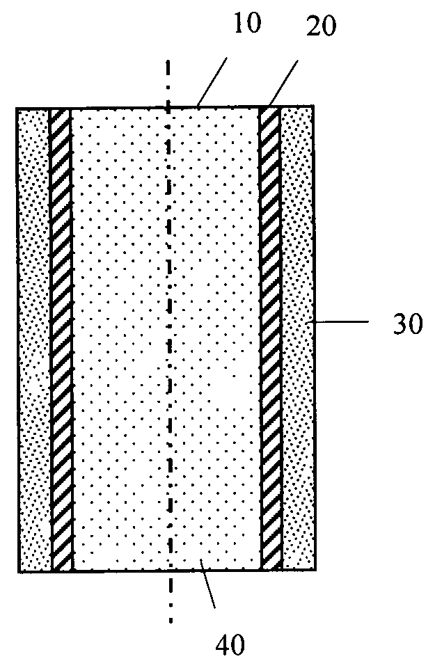 Method for preparing composite ceramic graphite electrode